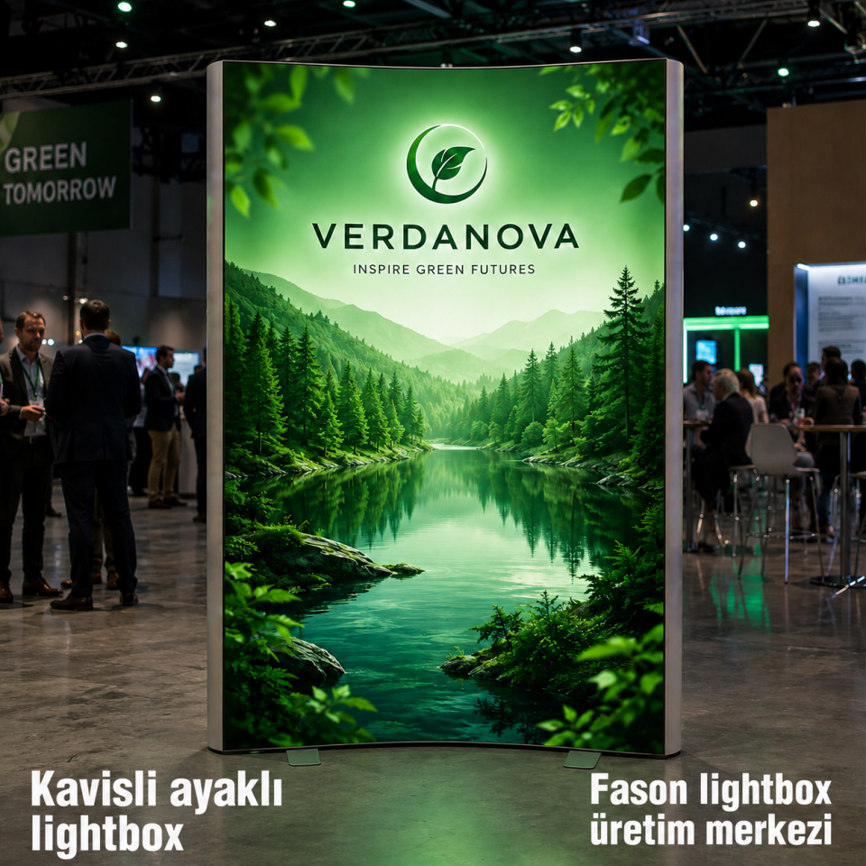 Kavisli Ayaklı Lightbox