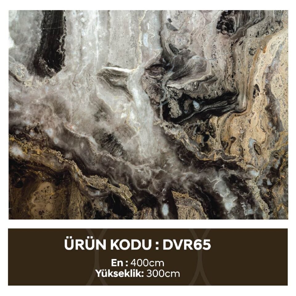 Gold Siyah Mermer Duvar Kağıdı