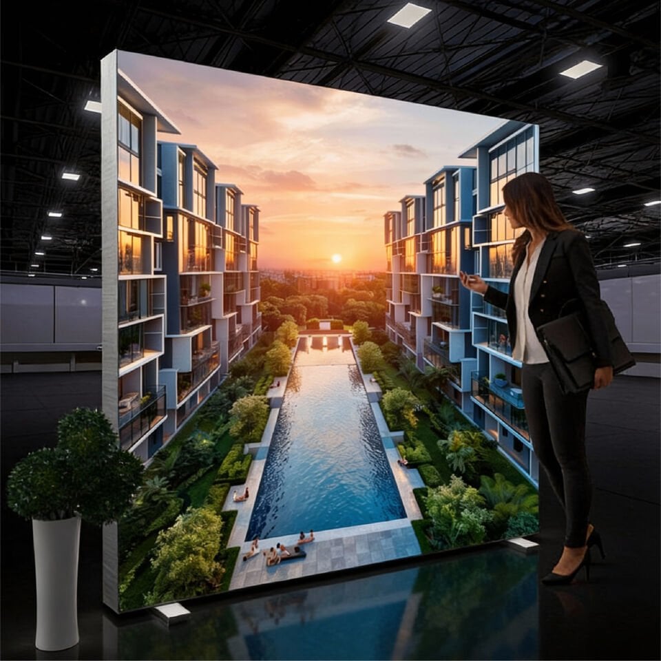 20cm Çift Taraflı Lightbox