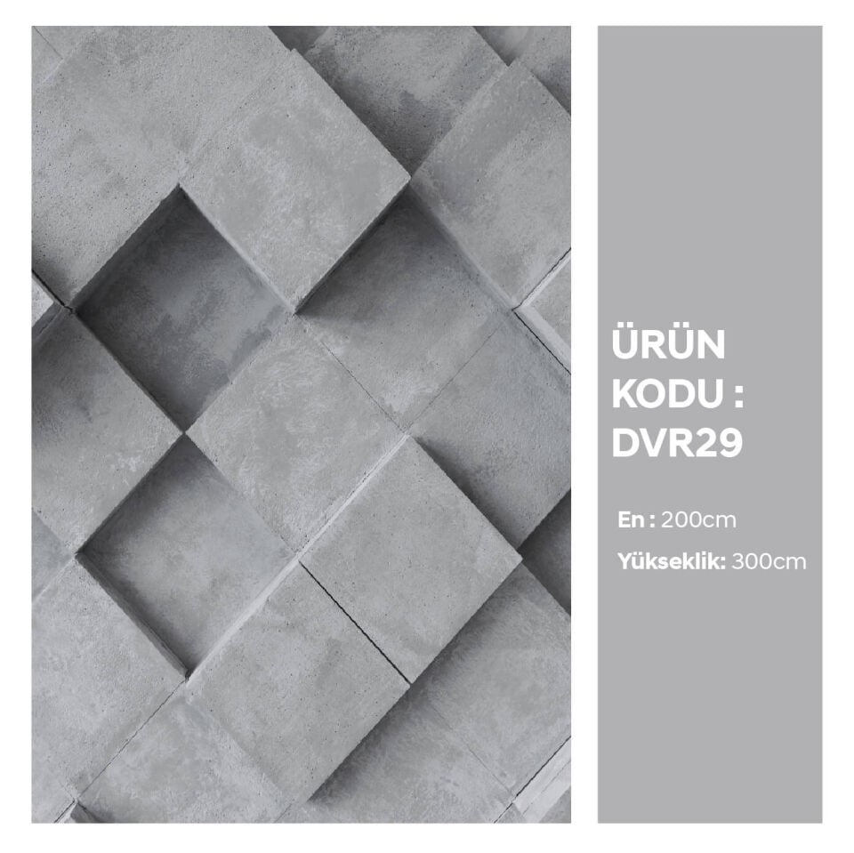 3D Taş Duvar Kağıdı