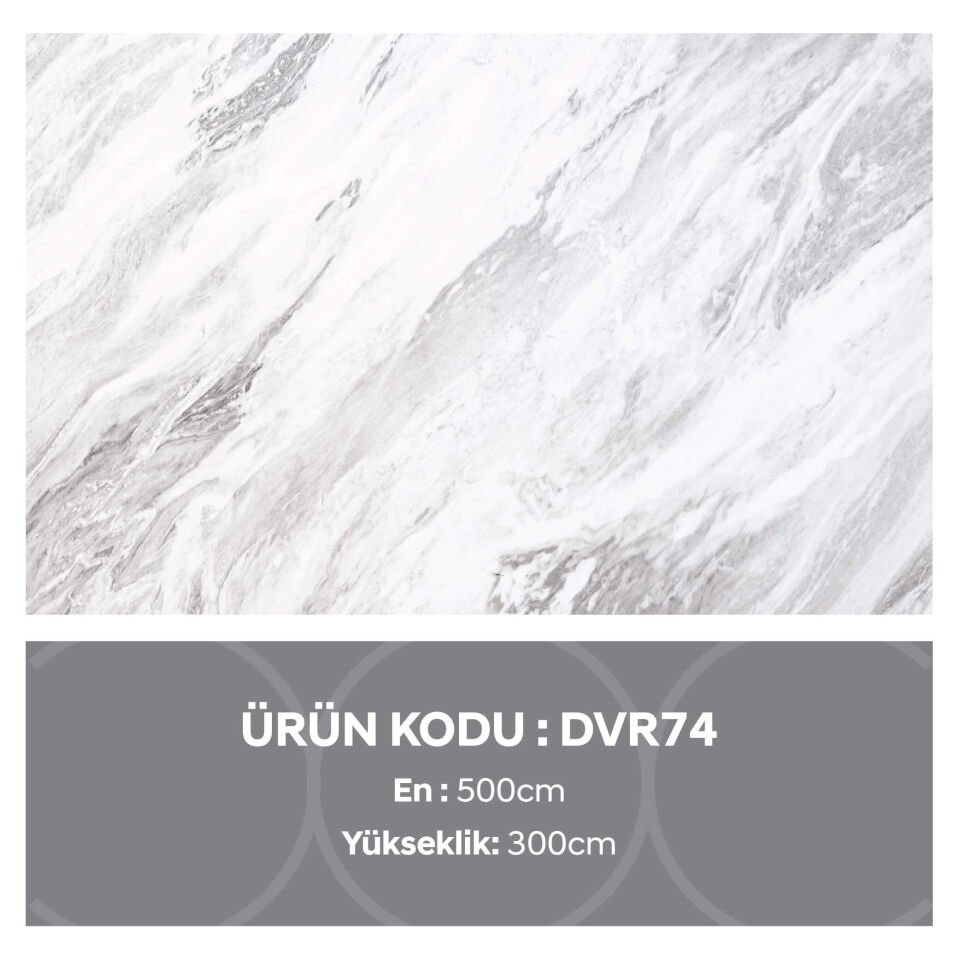 Beyaz Mermer Desen Duvar Kağıdı