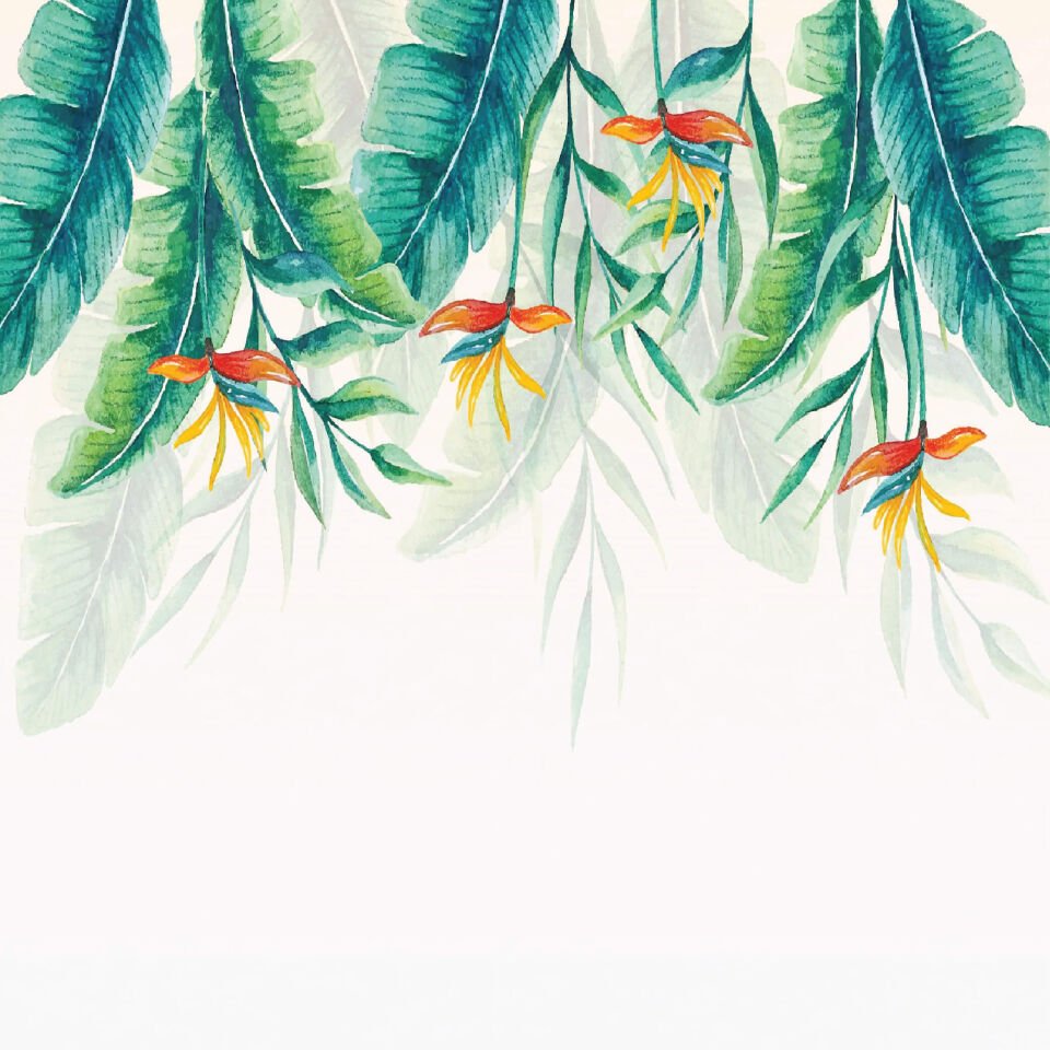 Yeşil Yapraklar Duvar Kağıdı