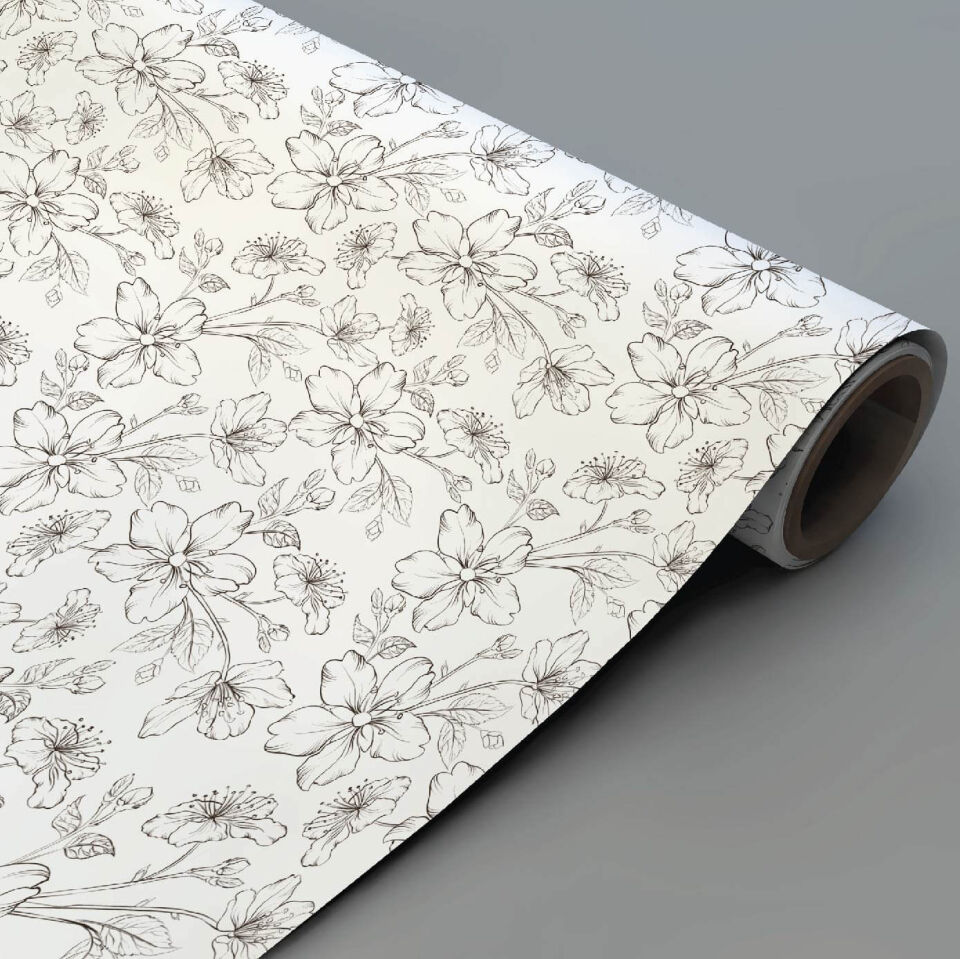 Çiçek Deseni Duvar Kağıdı