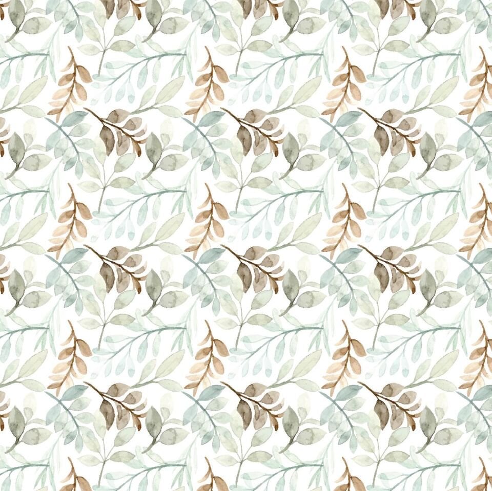 Yeşil Bahar Çiçekleri Duvar Kağıdı