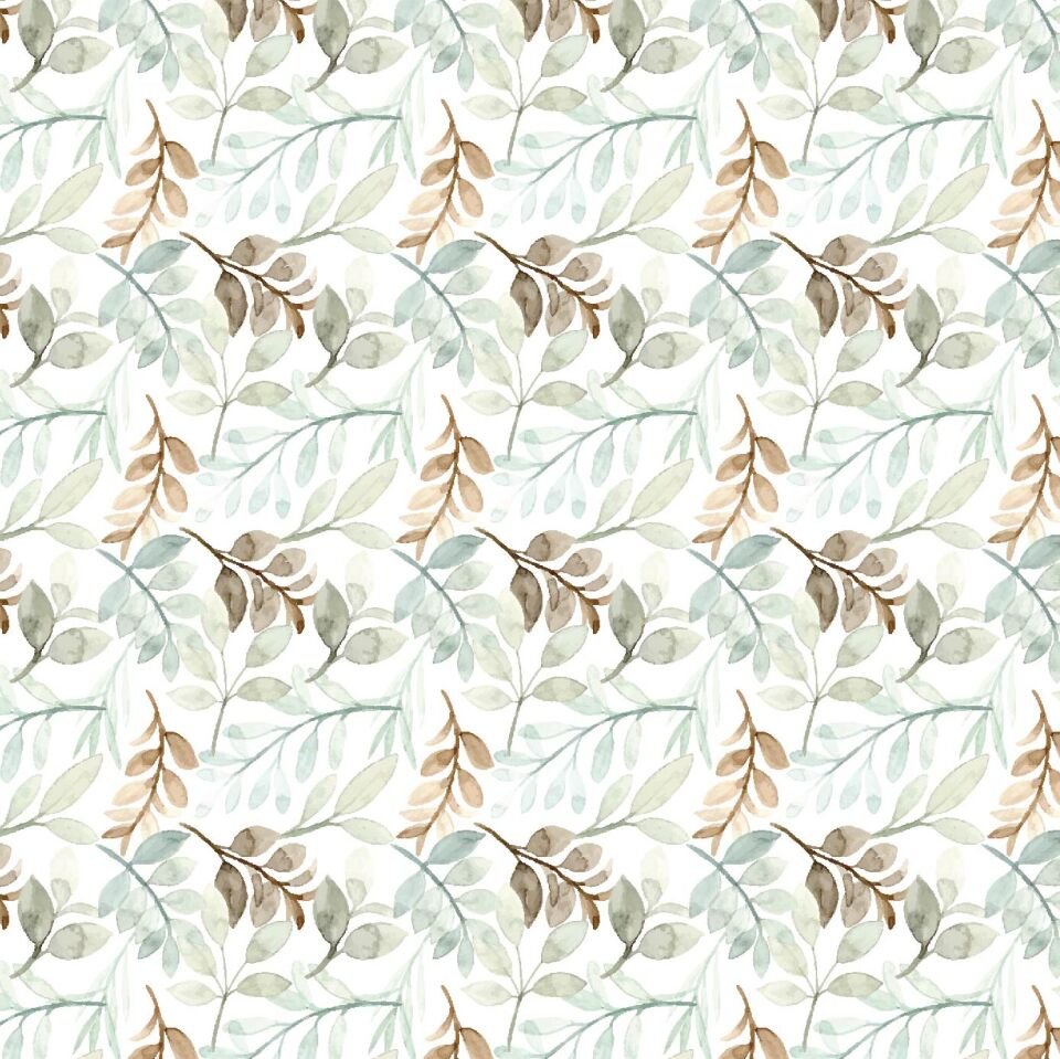 Yeşil Bahar Çiçekleri Duvar Kağıdı