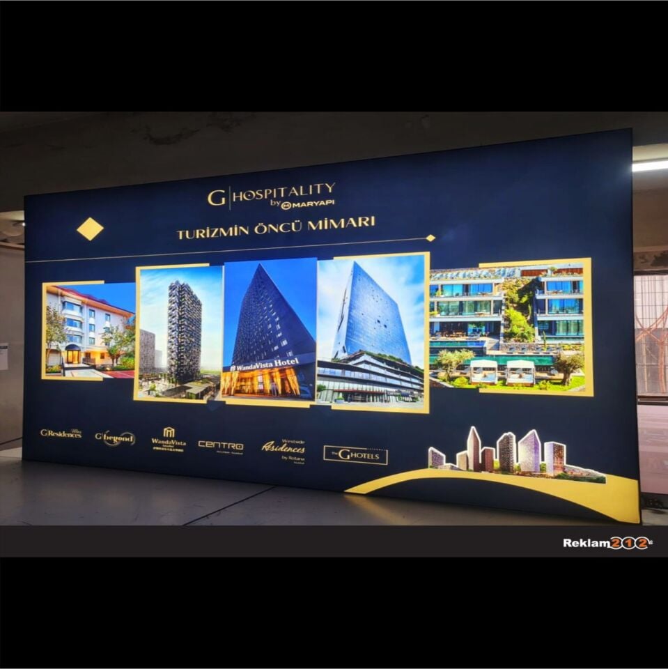 12cm Çift Taraflı Lightbox