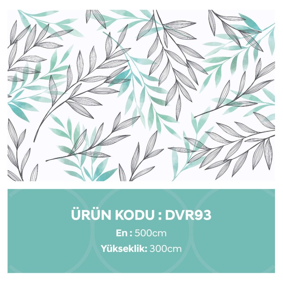 Soft Yeşil Yapraklar Duvar Kağıdı