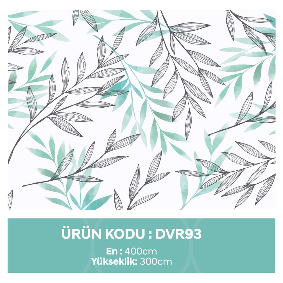 Soft Yeşil Yapraklar Duvar Kağıdı