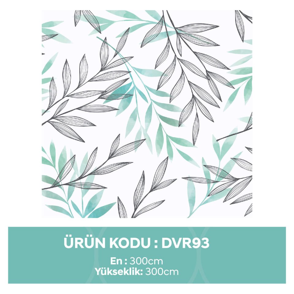 Soft Yeşil Yapraklar Duvar Kağıdı