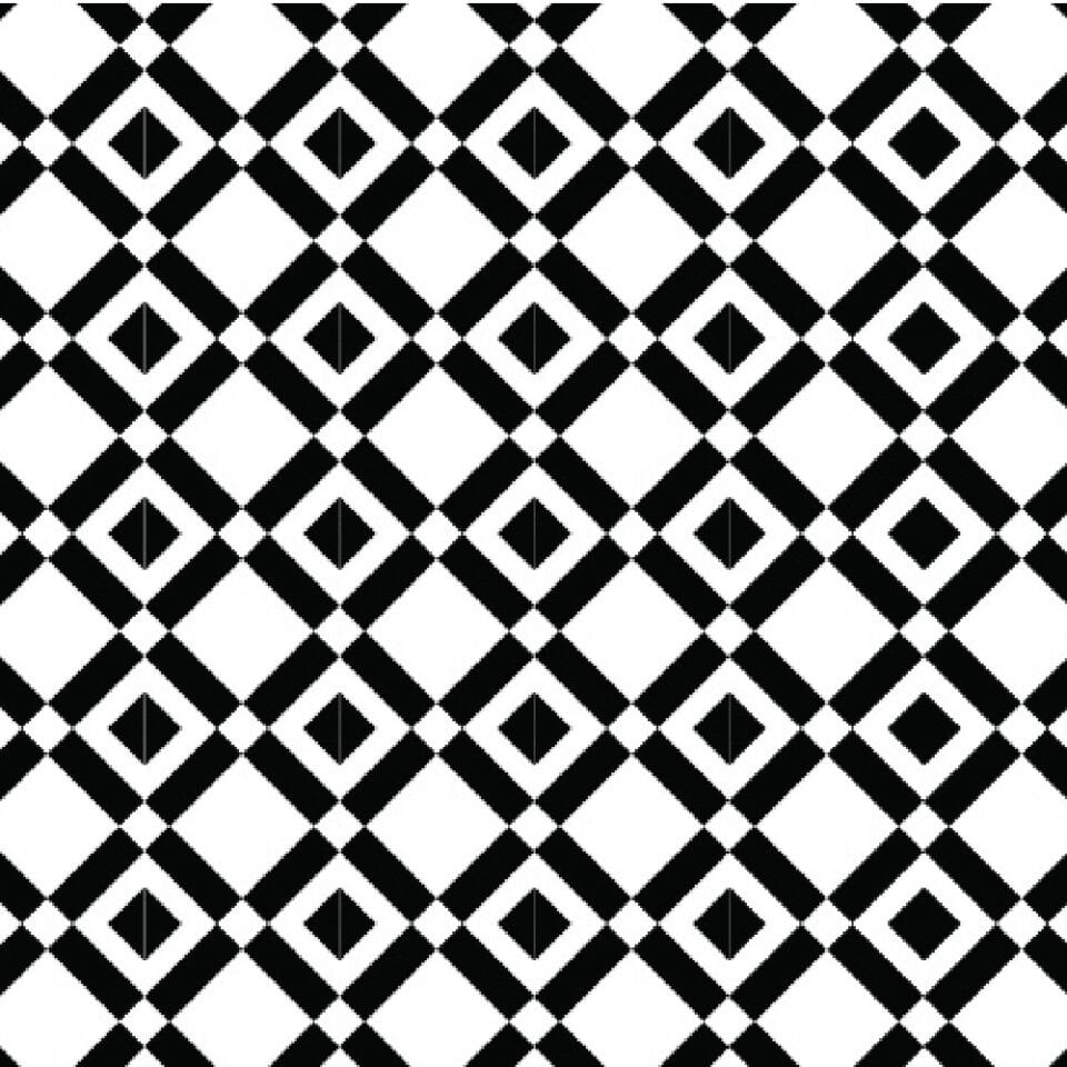 Mutfak Fayans Siyah Fayans Deseni Folyo