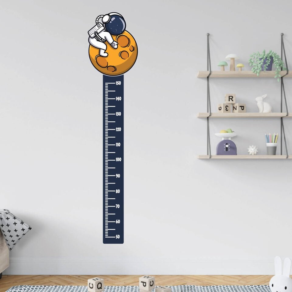 Astranot Çocuk Odası Boy Ölçer Sticker