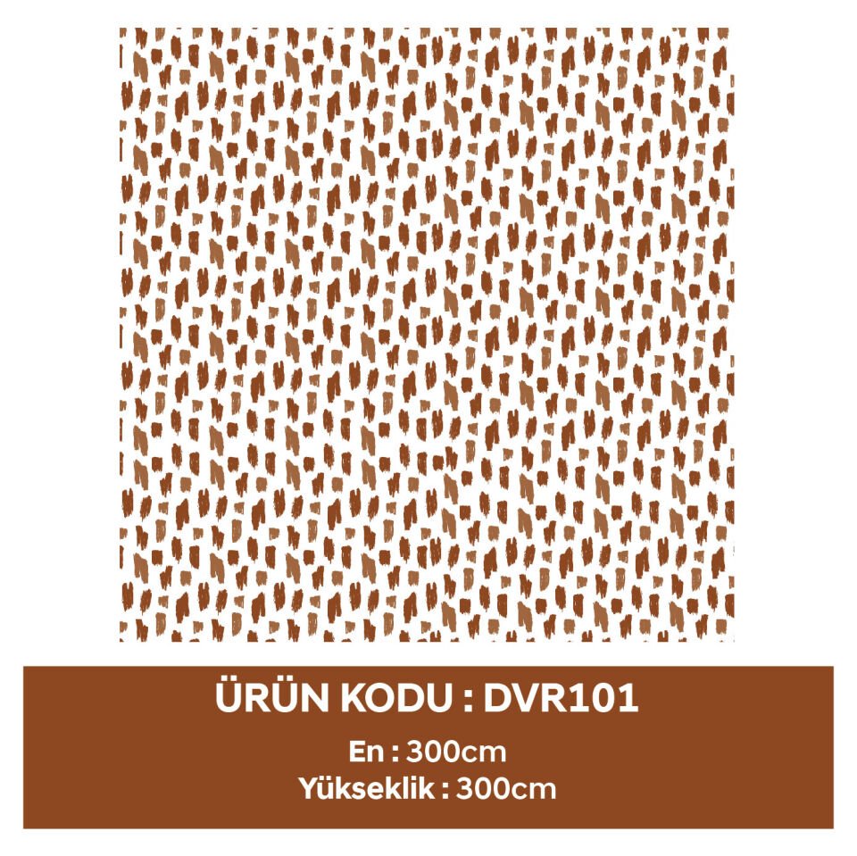Kahverengi Fırça Deseni Duvar Kağıdı