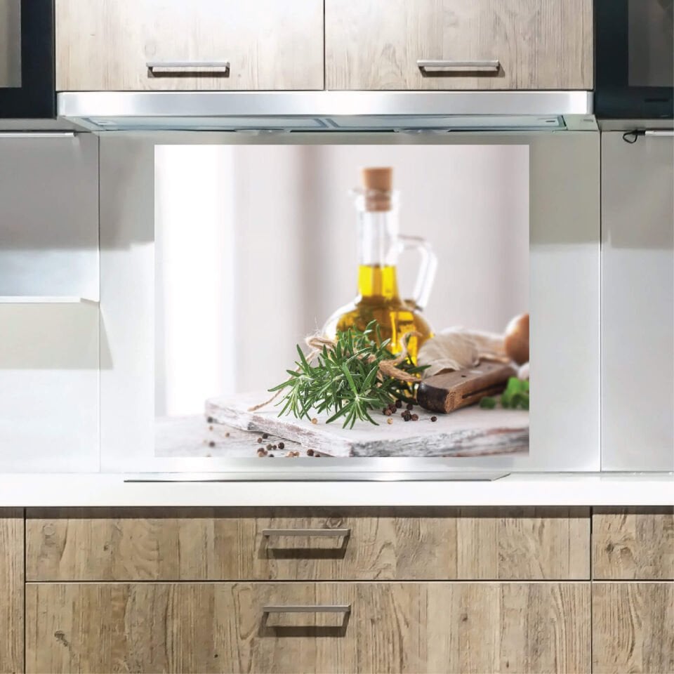 Yeşillik Mutfak Ocak Arkası Sticker