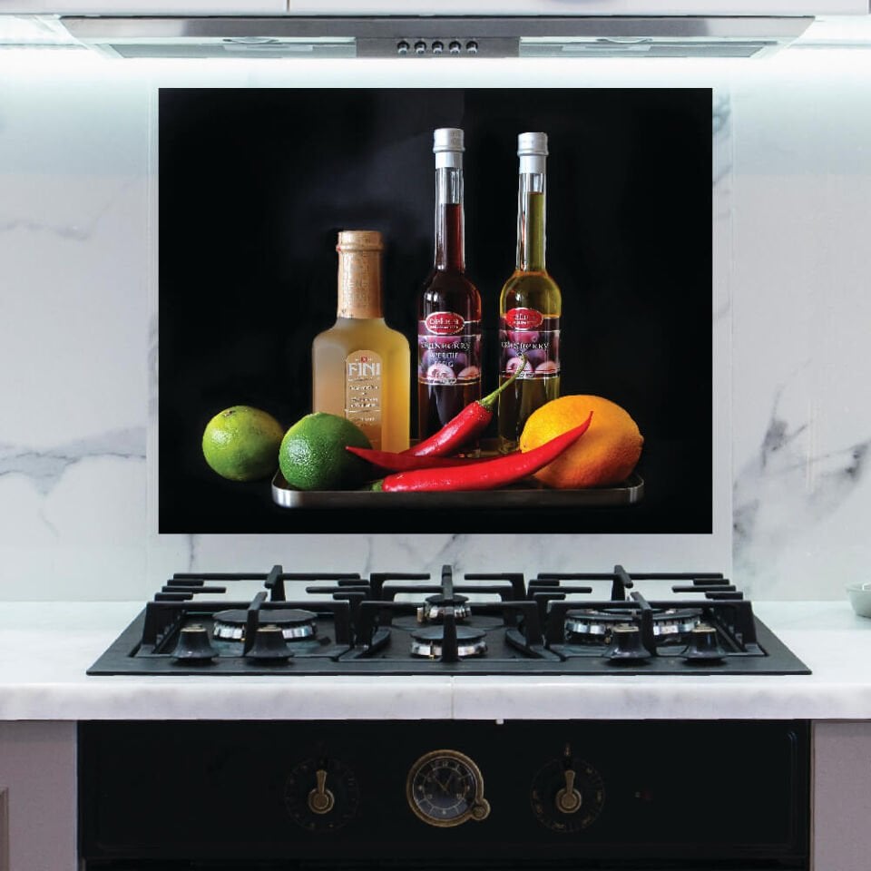 Mutfak Ocak Arkası Yağ Sticker