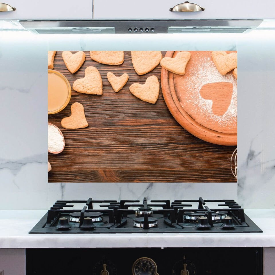 Kurabiye Mutfak Ocak Arkası Sticker