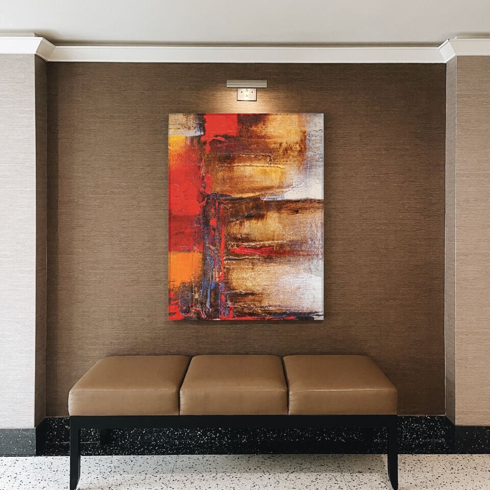 Soyut Desen Kanvas Tablo