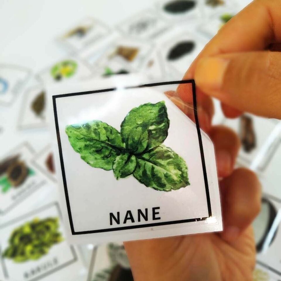 Baharatlar 42'li Sticker Seti