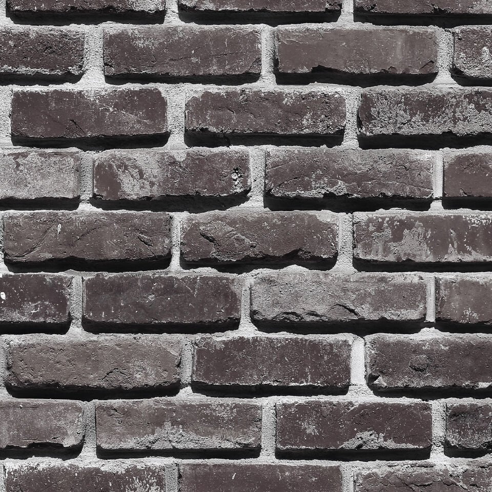 Koyu Renk Taş Desen Duvar Kağıdı