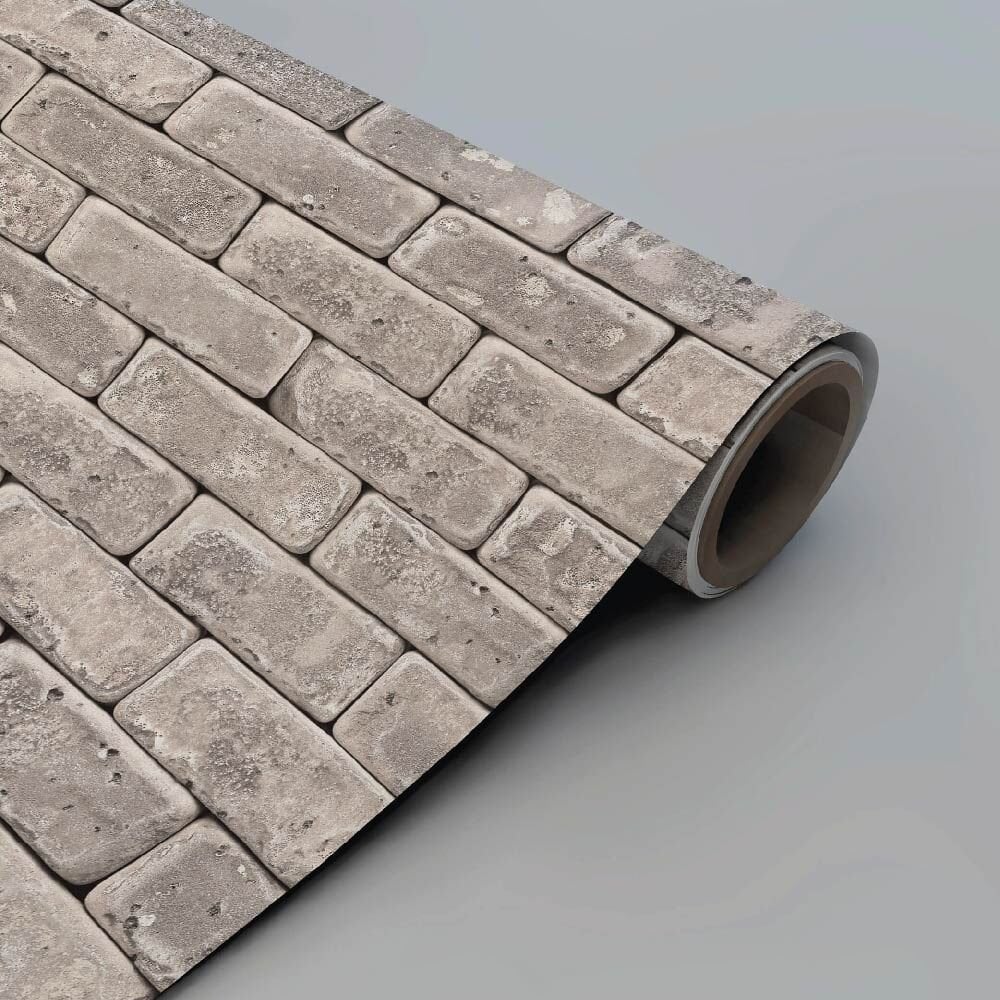 Açık Renk Taş Desen Duvar Kağıdı