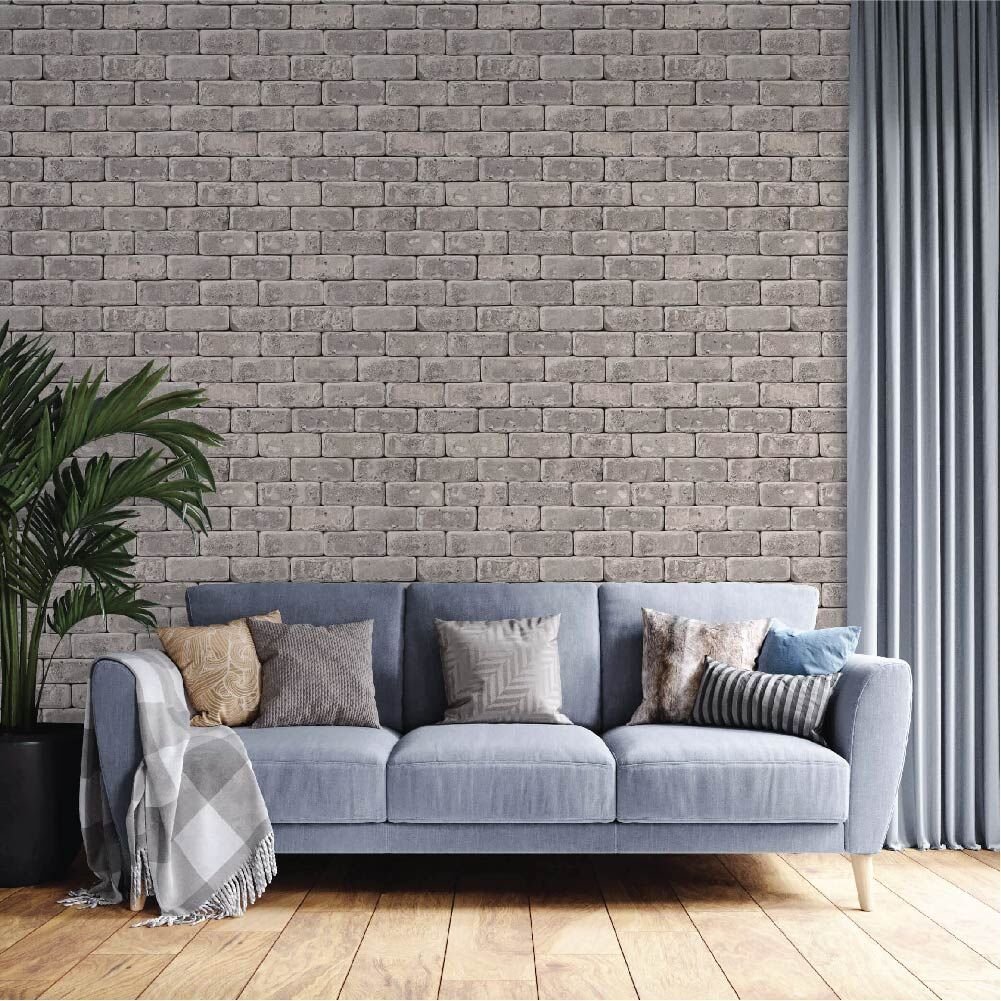 Açık Renk Taş Desen Duvar Kağıdı