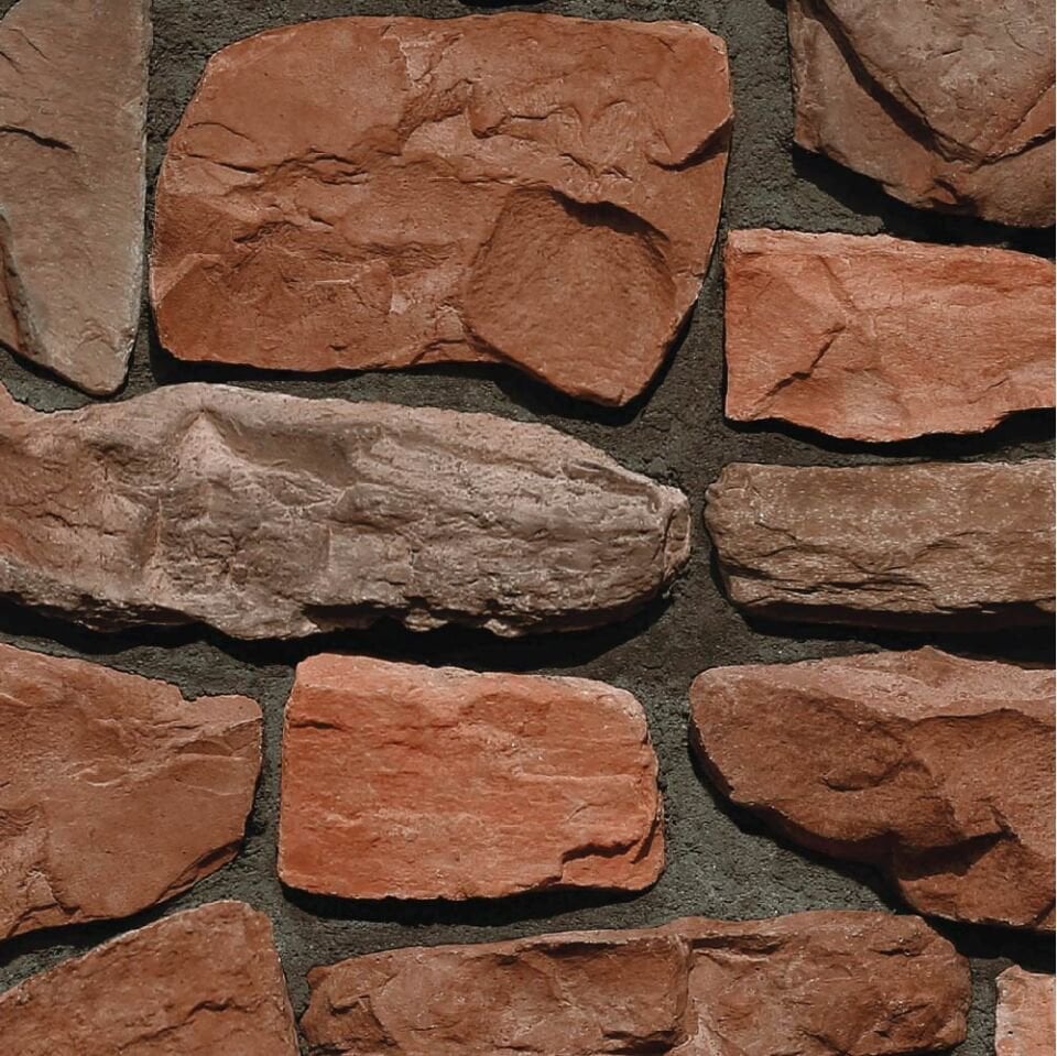 Kahverengi Taş Desen Duvar Kağıdı