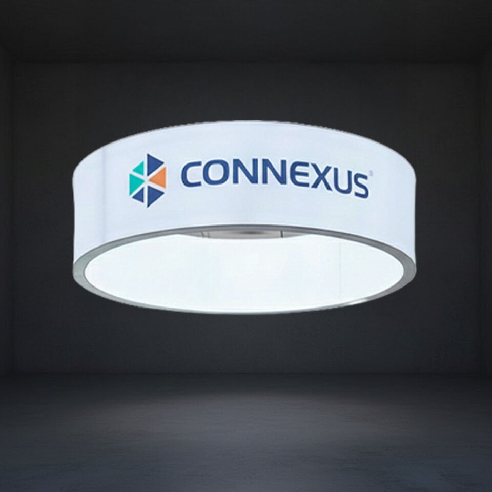 300cm Çapında Silindir Lightbox