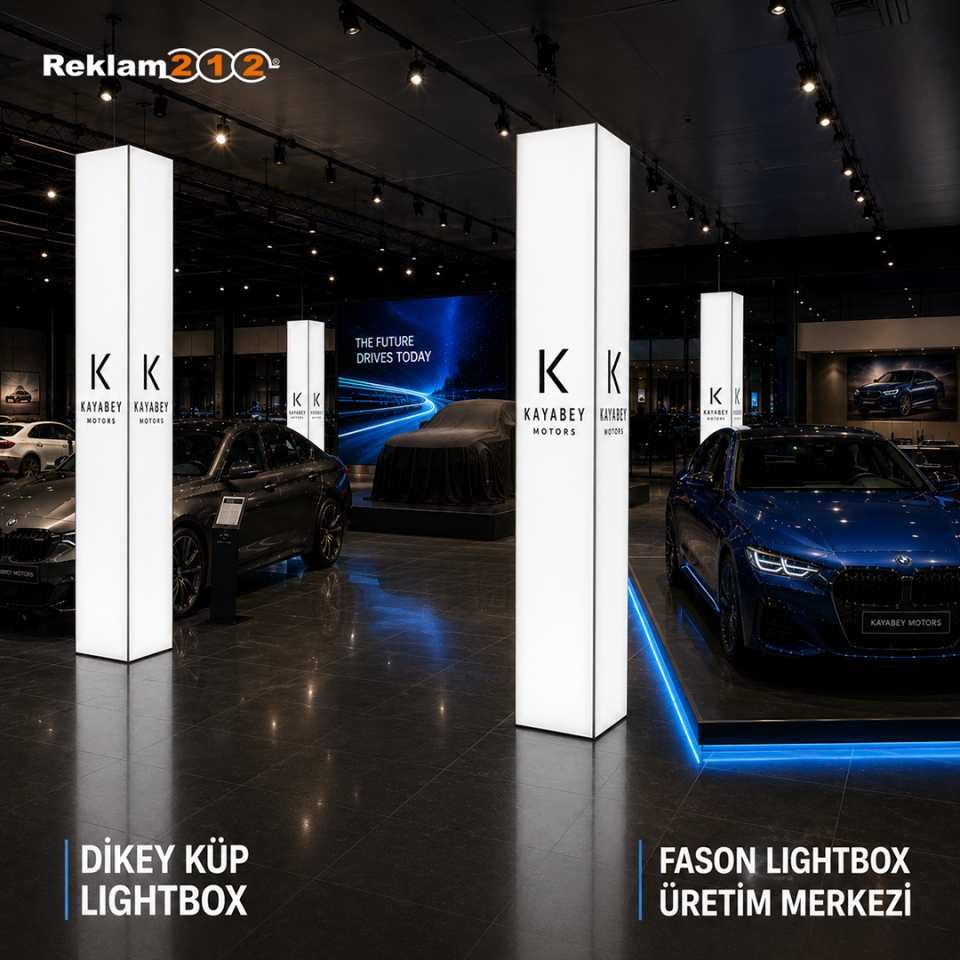 Dikey Küp Lightbox