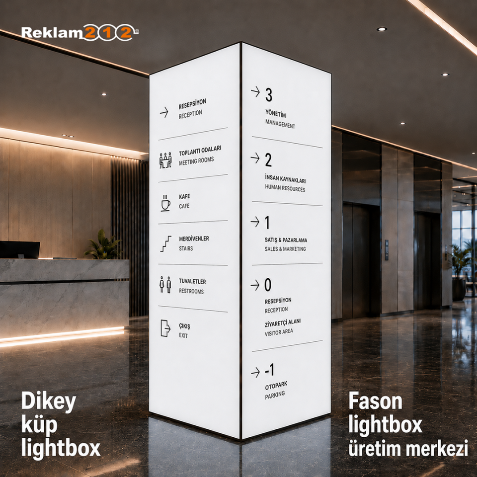 Dikey Küp Lightbox