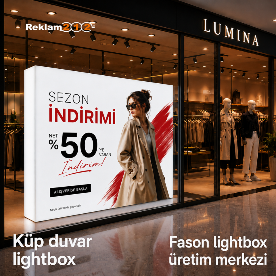 Küp Duvar Lightbox