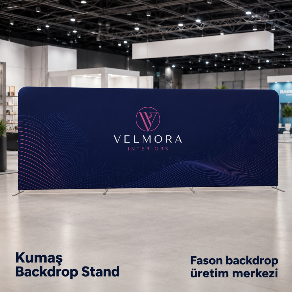 900x250 Kumaş Backdrop Stand