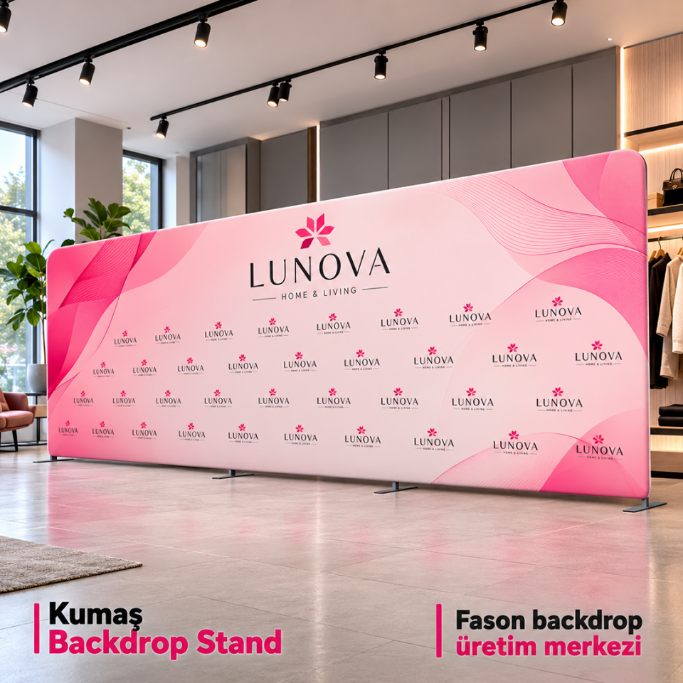 900x230 Kumaş Backdrop Stand