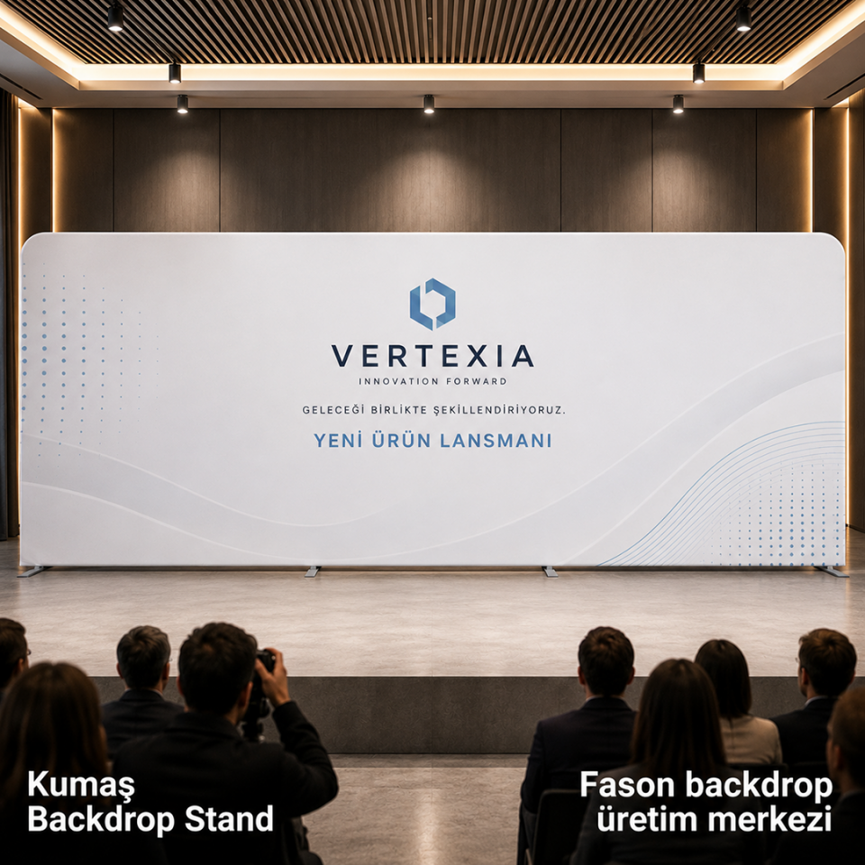 700x250 Kumaş Backdrop Stand
