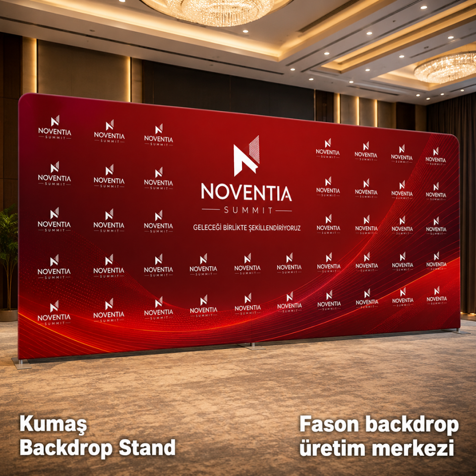 600x300 Kumaş Backdrop Stand