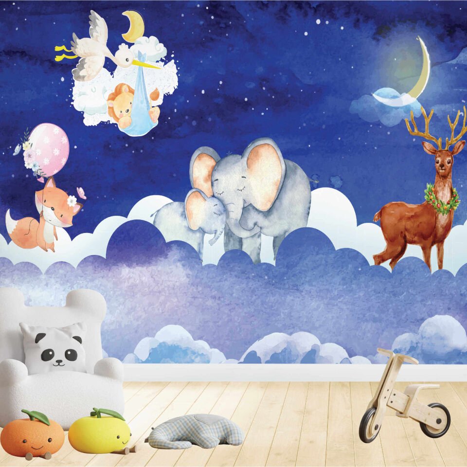 Gökyüzü ve Hayvanlar Duvar Kağıdı