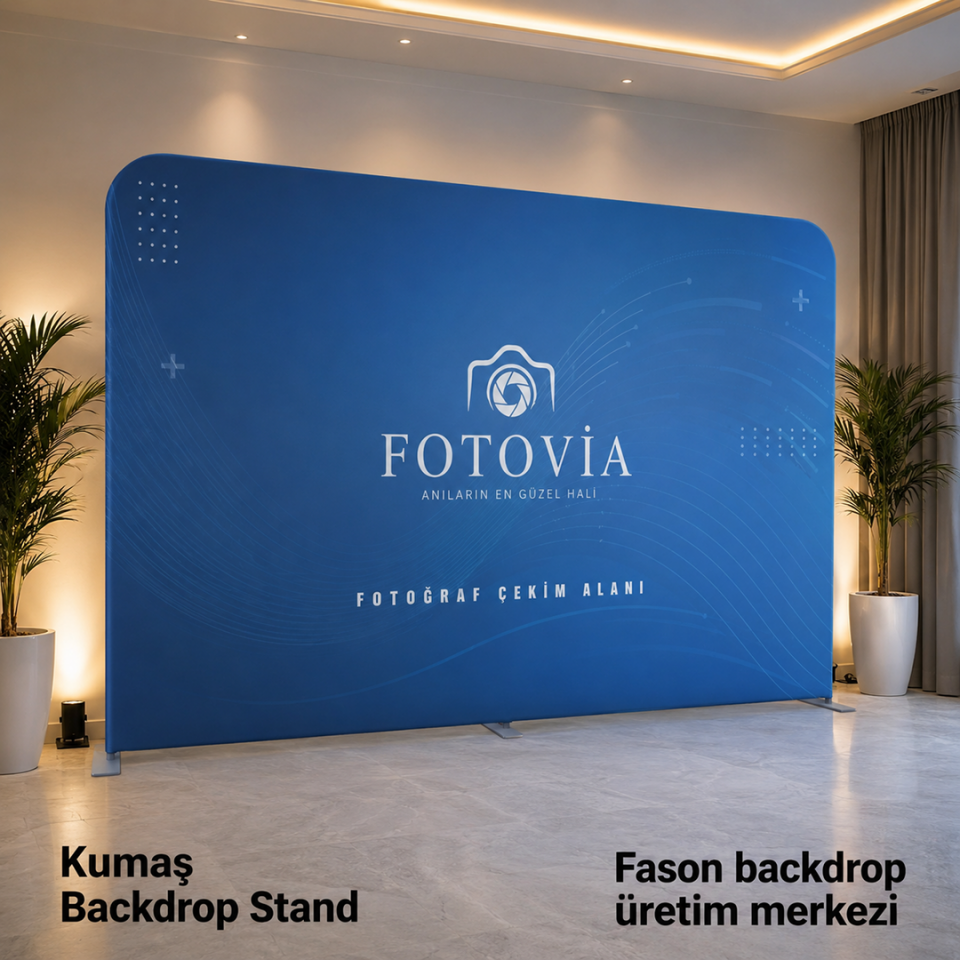 400x300 Kumaş Backdrop Stand