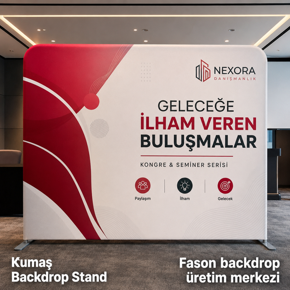 300x250 Kumaş Backdrop Stand