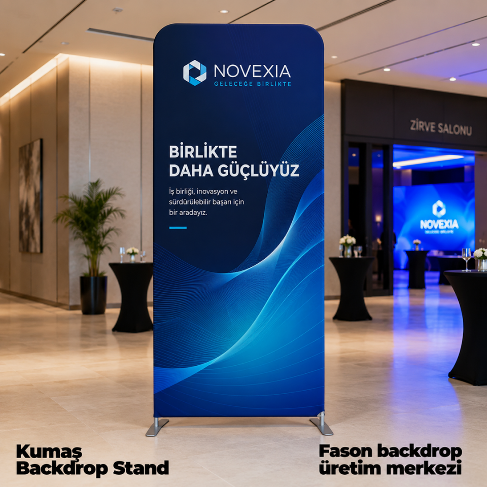 80x300 Kumaş Backdrop Stand