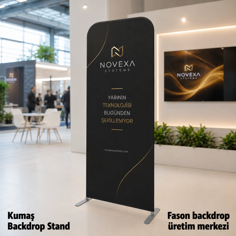 80x230 Kumaş Backdrop Stand