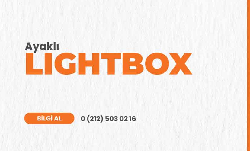 ayaklı lightbox